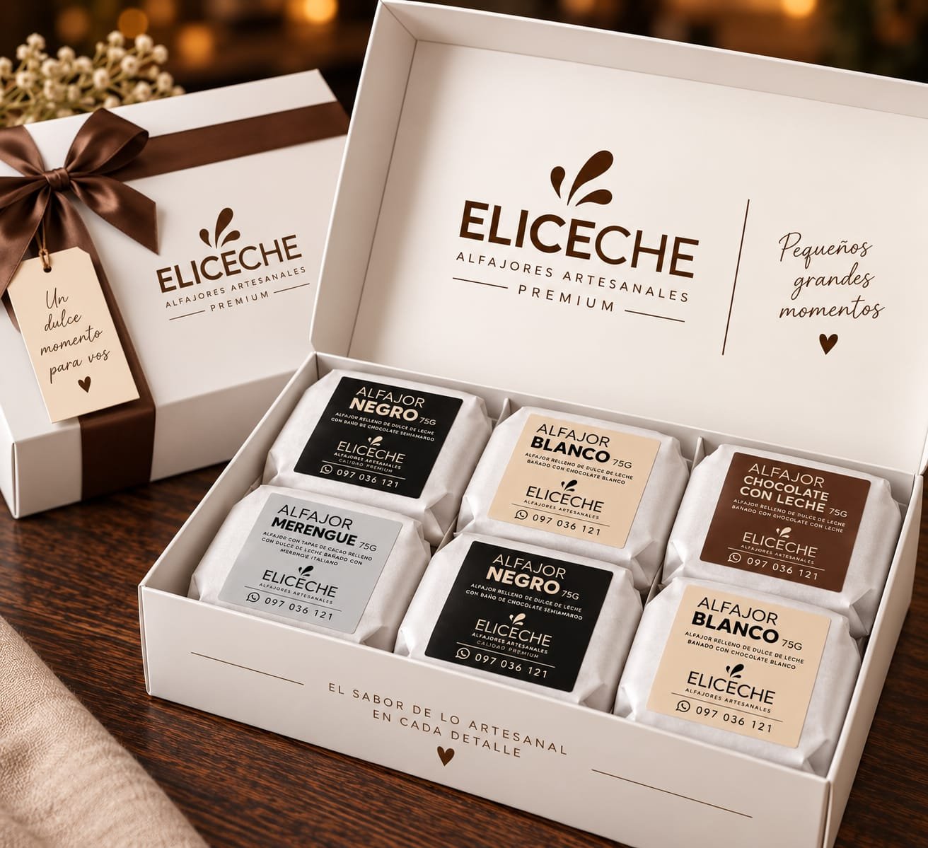 Alfajor artesanal Eliceche