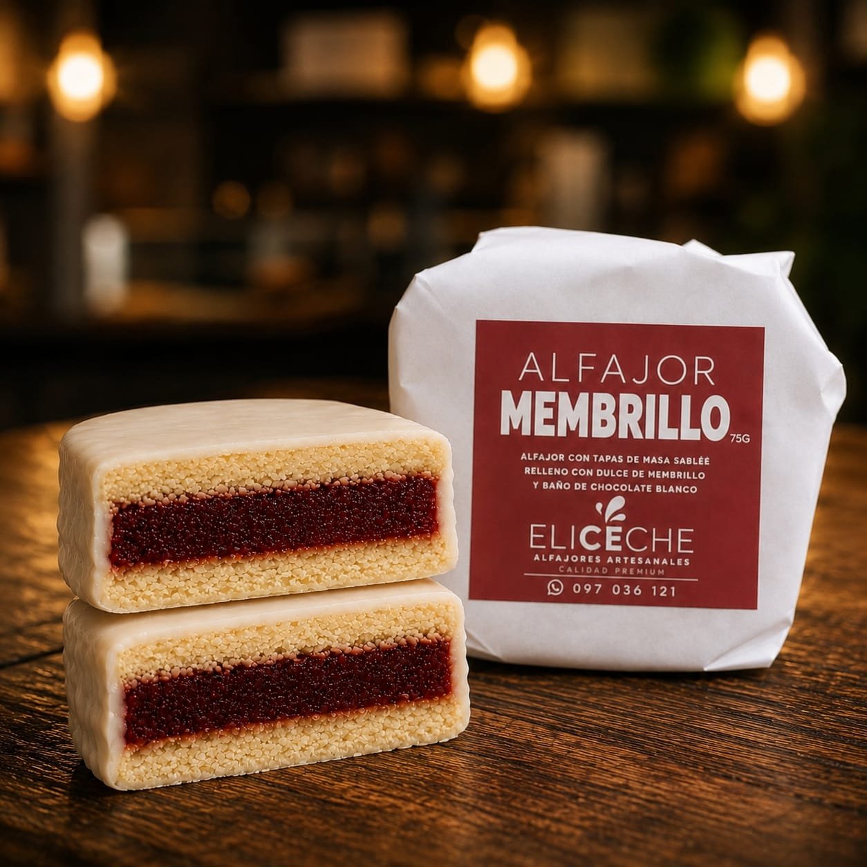 Alfajor Membrillo