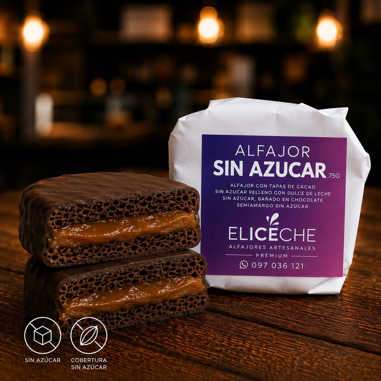 Alfajor Sin Azúcar